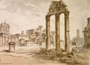 Il Foro Romano by Laurent Pecheux