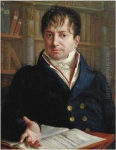 Ritratto Dell'avvocato Modesto Paroletti by Benedetto Pechoux