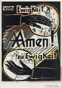 Das Vater Unser Xii: Von Ewigkeit Zu Ewigkeit Amen! by Hermann Max Pechstein