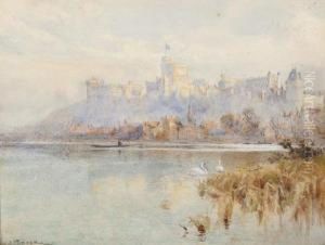 Windsor Castle From The Thames