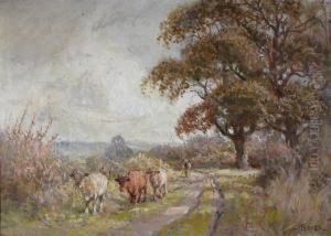 Ploughing Scenes by John Pedder