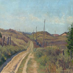 Landscape With Road by Holger Topp Pedersen
