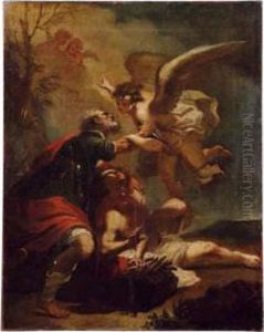 Sacrificio Di Isacco by Domenico Pedrini