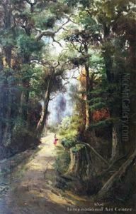 Gathering Wildflowers by James Peele
