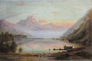 Diamond Lake, Evening by James Peele