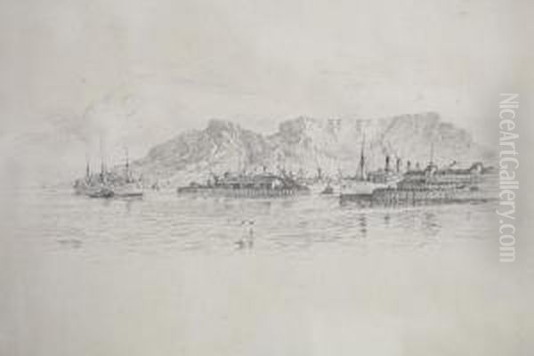 The Gateway, Pencil Drawing, Signed And Titled - view 1