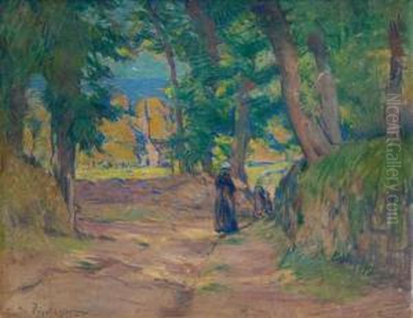 Bretonnes Dans L'allee - view 1