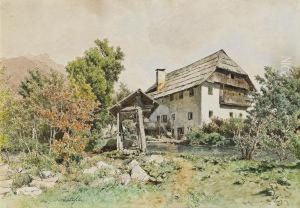 Bauernhaus by Eduard Peithner Von Lichtenfels