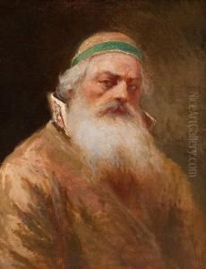 Portrait Of A Man (boyarin) by Ivan Andreevich Pelevin