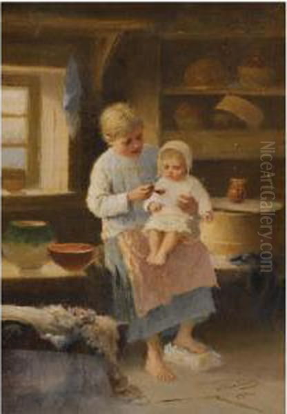 Feeding The Baby - view 1