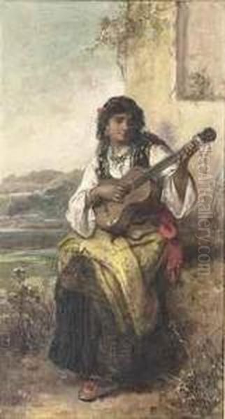 A Spanish Minstrel - view 1