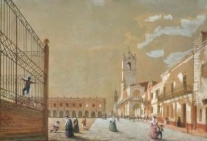 Cabildo Y Policia by Carlo ('Ape') Pellegrini