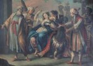 La Regina Di Saba by Domenico Pellegrini