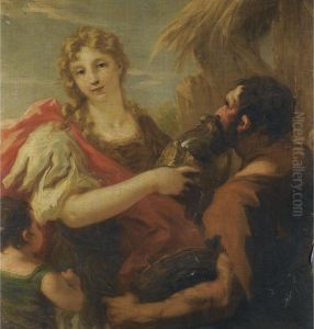 Erminia And The Shepherds by Giovanni Antonio Pellegrini