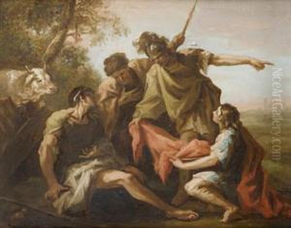 Cincinnatus Abandoning His Plough For The Roman Dictatorship - view 1