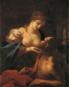 La Carita Romana by Giannantonio Pellegrini
