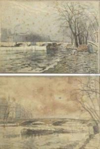 Quais De Seine by Pierre Jacques Pelletier