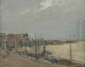 Vue Portuaire by Pierre Jacques Pelletier