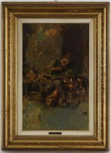 Paysan Au Travail by Tito Pellicciotti