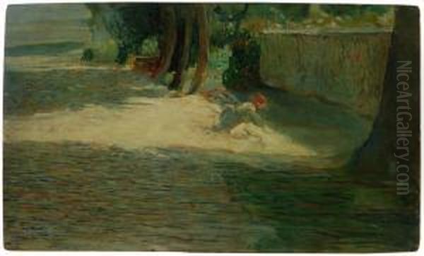 Lavandaia In Riva Al Fiume - view 1