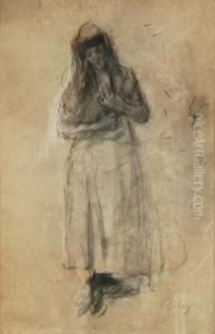 Autoritratto E Composizioni by Giuseppe Pellizza da Volpedo