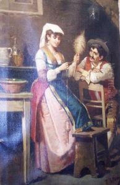 Italian Couple Spinning - view 1