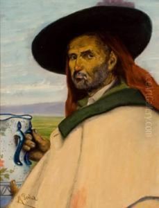 "campesino Con Jarra"