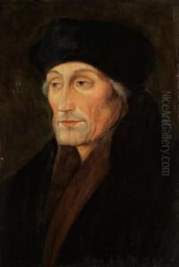Bildnis Des Erasmus Von Rotterdam by Georg Pencz