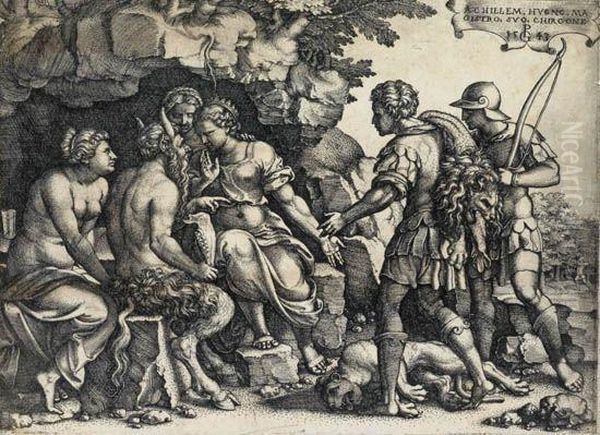 Tamiris Hiding King Cyrus' Head - view 1