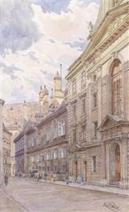 Dorotheergasse Towards Augustinerstrase by Erwin Pendl