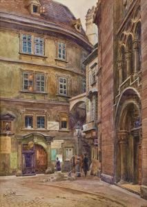 Fleischmarkt, Ecke Griechengasse In Wien by Erwin Pendl