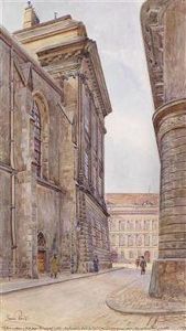 Augustinerstrasse Towards Josefsplatz by Erwin Pendl