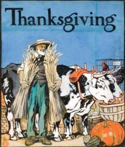Thanksgiving by Edward Penfield