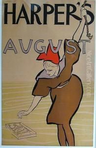 Poster Harper's August Poster Harper's August