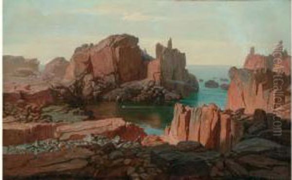 Paris 1811-? 1870
Paysage Aux Rochers Rouges - view 1