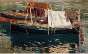 Imbarcazioni A Napoli by Giuseppe Pennasilico