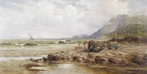 Welsh Coast Near Penmaenmawr by Harry Pennell