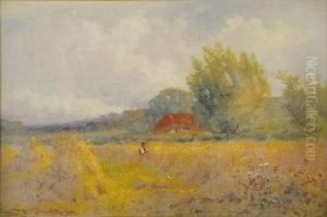 The Edge Of The Cornfield by Harry Pennell