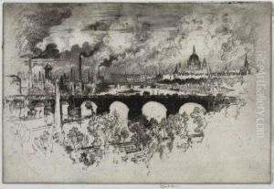 London, From My Window by Joseph Pennell