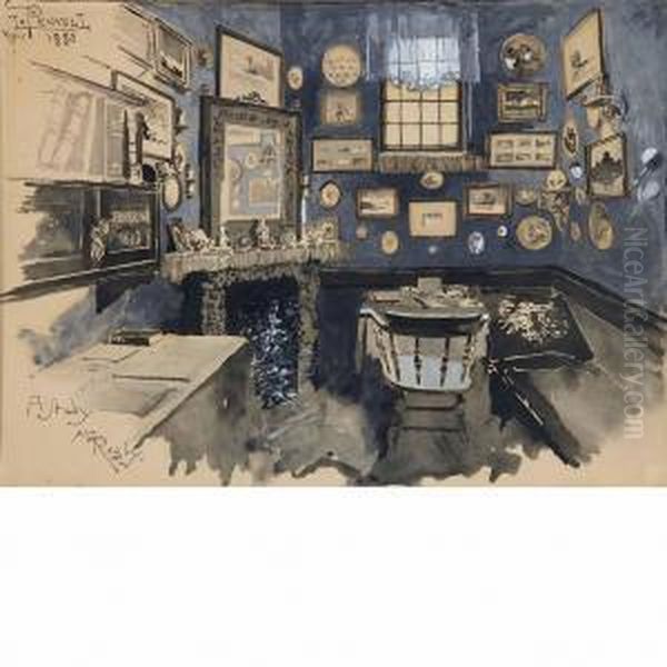 A Study At Rugby - view 1