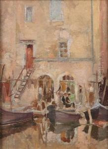 Venice Canal Scene - view 1