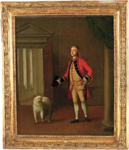 Portrait Of Lt. Col. William Welby Of Denton by Edward Penny