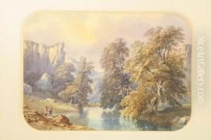 Paysage Montagneux by Charles Pensee