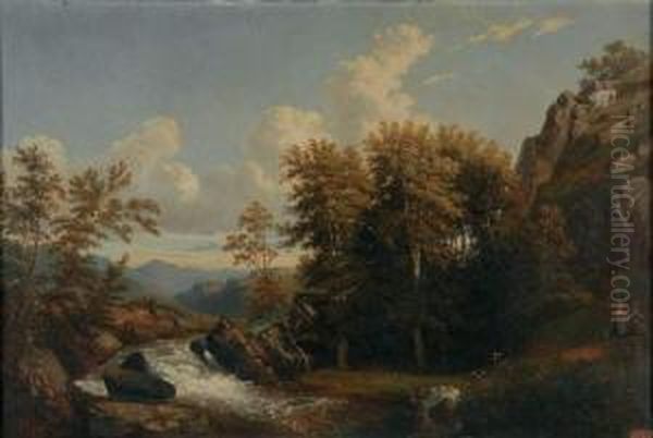 Riviere Dans Un Paysage Rocheux - view 1