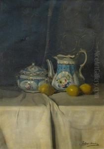 A Still Life by Janos Pentelei-Molnar