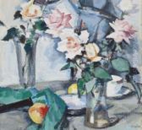 Roses And Teacup - view 1
