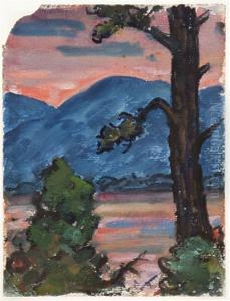 Evening At Altean Lake - view 1