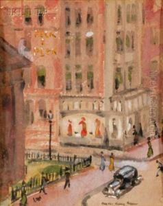 King's Chapel, Boston by Charles Hovey Pepper