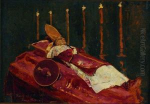 La Muerte De Pio Nono by Francisco Peralta del Campo