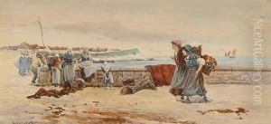 Fisherfolk, Brittany by E.D. Percival